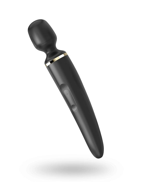 Satisfyer - Wand Vibrator Wand-er Woman - Zwart-Erotiekvoordeel.nl