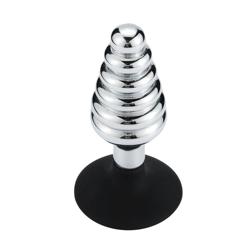 Schroef Buttplug Aluminium Met Zuignap-Erotiekvoordeel.nl