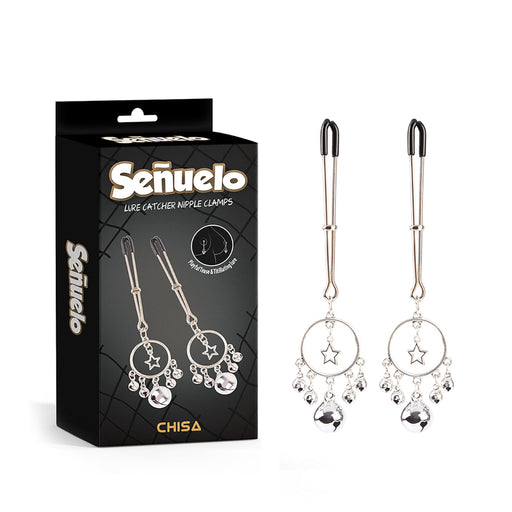 Señuelo - Lure Catcher - Tepelklemmen met Hangertjes en Belletjes-Erotiekvoordeel.nl