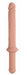 Shequ - Big Sword - PVC - Dildo met Handvat - 32,5 cm - Lichte Huidskleur-Erotiekvoordeel.nl