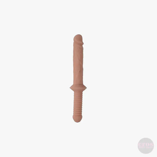 Shequ - Small Sword - PVC - Dildo met Handvat - 31,5 cm - Lichte Huidskleur-Erotiekvoordeel.nl