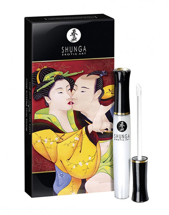 Shunga - Divine Oral Pleasure Gloss StrawBerry Wine - 10 ml-Erotiekvoordeel.nl