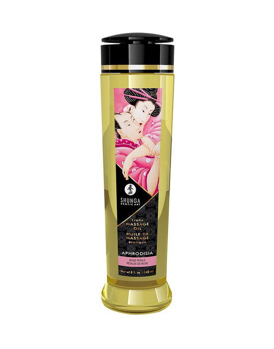 Shunga - Massageolie - Aphrodisia Rose - 240 ml-Erotiekvoordeel.nl