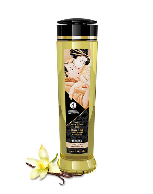 Shunga - Massageolie - Desire Vanilla - 240 ml-Erotiekvoordeel.nl