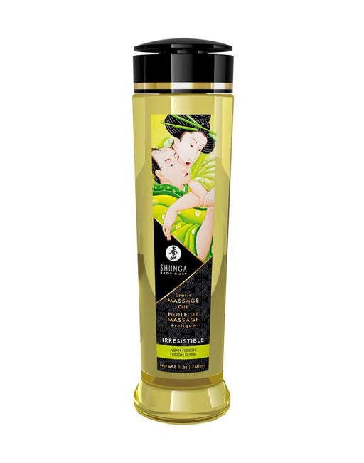 Shunga - Massageolie - Irresistble Asion Fusion - 240 ml-Erotiekvoordeel.nl