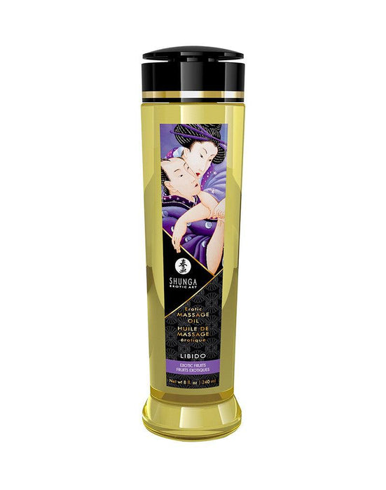 Shunga - Massageolie - Libido Exotic Fruit - 240 ml-Erotiekvoordeel.nl