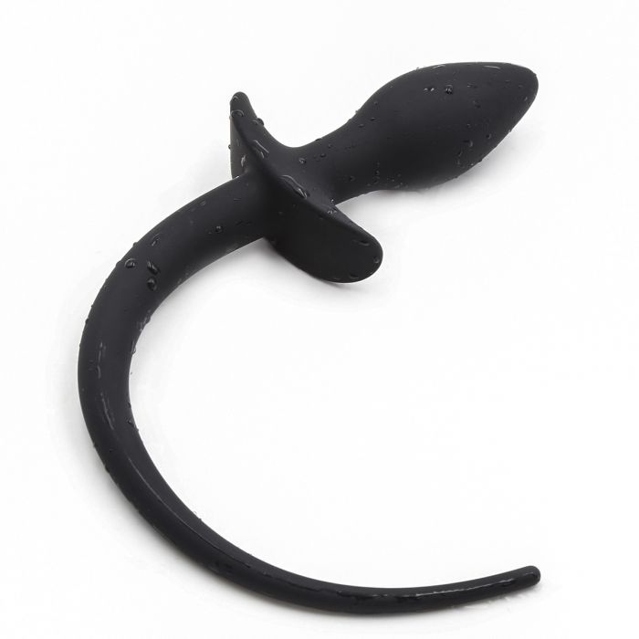 Siliconen Puppy Tail Hondenstaart buttplug-Erotiekvoordeel.nl