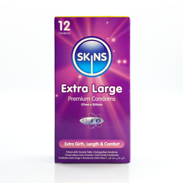 Skins Condooms - Extra Large-Erotiekvoordeel.nl