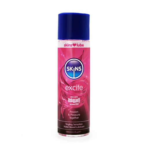 Skins - Exite Tingling - Tintelend Glijmiddel op Waterbasis - 130 ml-Erotiekvoordeel.nl