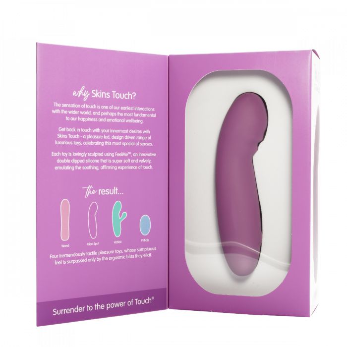 Skins - Touch The Glee Spot - G-spot Vibrator - Lila-Erotiekvoordeel.nl