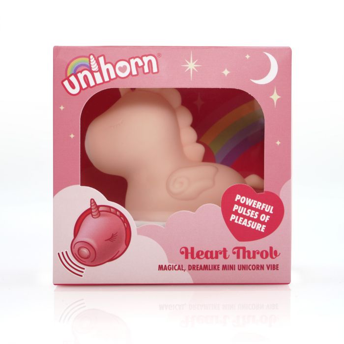 Skins - Unihorn Heart Throb - Clitoris Vibrator - Roze-Erotiekvoordeel.nl