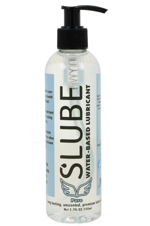 Slube - Pure Water - Glijmiddel op Waterbasis - 250 ml-Erotiekvoordeel.nl