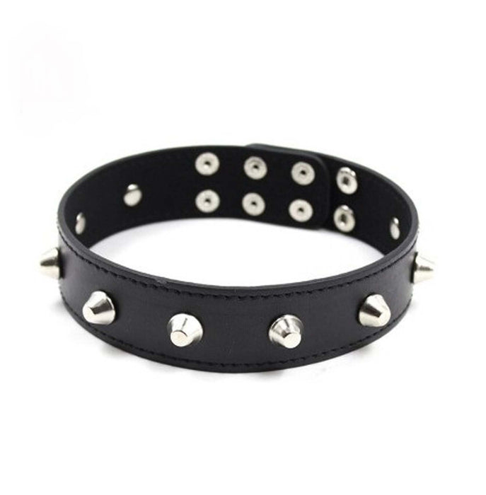 Smart Moves - Collar met Studs - Zwart-Erotiekvoordeel.nl