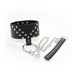 Smart Moves - Collar met Studs en Leiband - Zwart-Erotiekvoordeel.nl