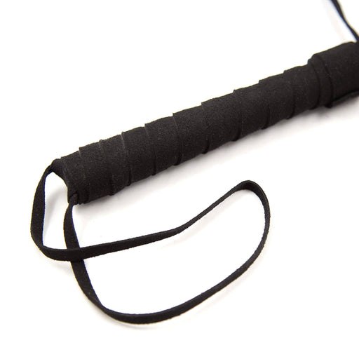 Smart Moves - Faux Suede Flogger - 45 cm - Zwart-Erotiekvoordeel.nl