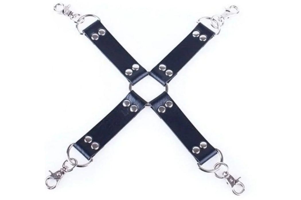 Smart Moves - Hogtie Bondagestrap - Zwart-Erotiekvoordeel.nl