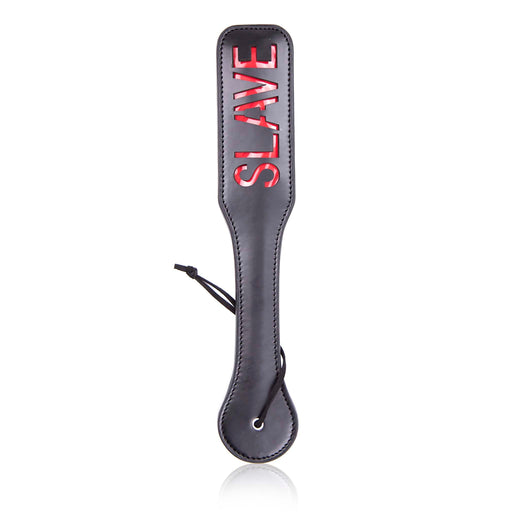 Smart Moves - Paddle SLAVE - 32 cm - Zwart/Rood-Erotiekvoordeel.nl