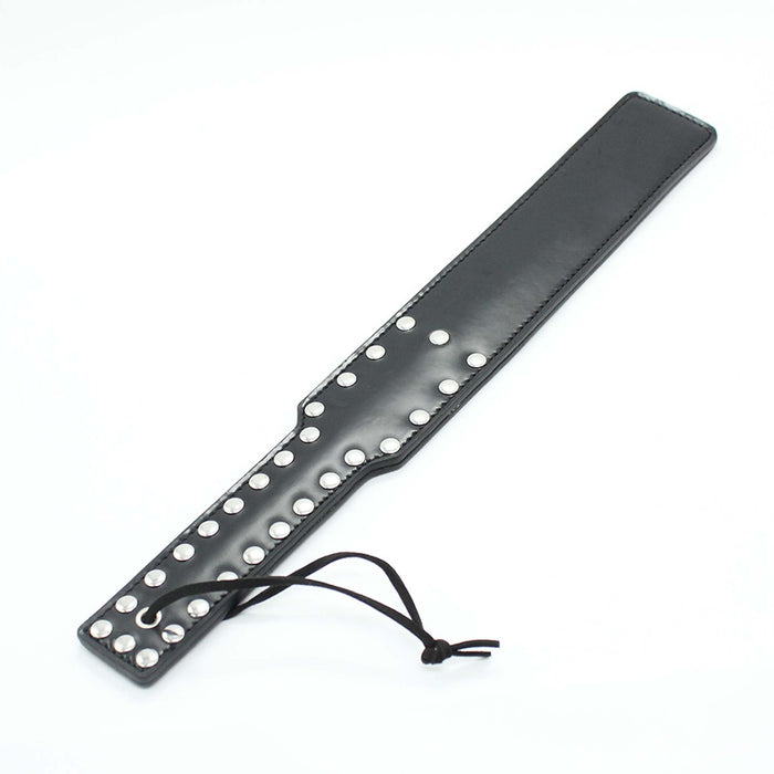 Smart Moves - Paddle met Studs - 38 cm - Zwart-Erotiekvoordeel.nl