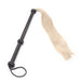 Smart Moves - Pony Hair Flogger 92 cm - Nylon - Zwart/Blond-Erotiekvoordeel.nl