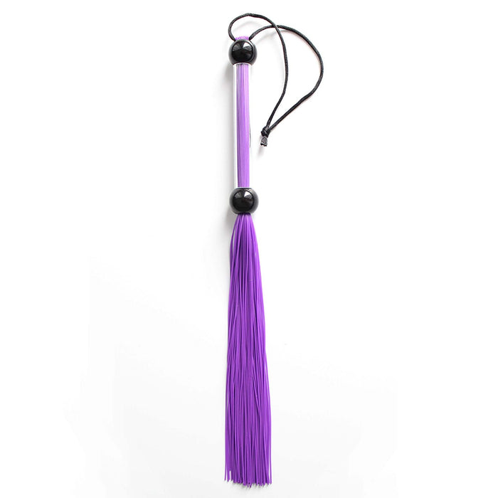 Smart Moves - Siliconen Flogger - 38 cm - Paars-Erotiekvoordeel.nl