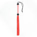 Smart Moves - Siliconen Flogger - 38 cm - Rood/Zwart-Erotiekvoordeel.nl