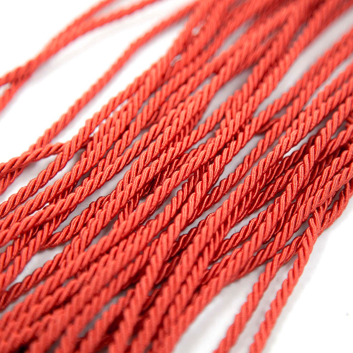 Smart Moves - Touw Flogger - 50 cm - Rood/Zwart-Erotiekvoordeel.nl