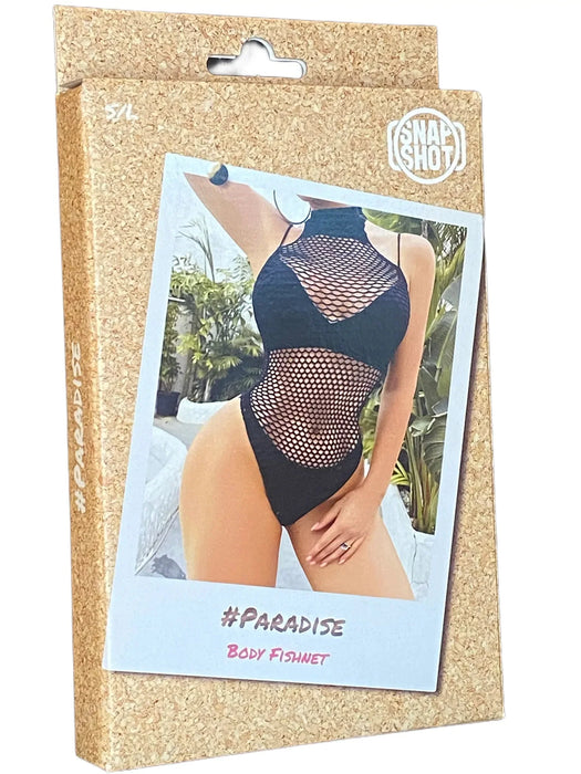 Snapshot - #paradise - Body Visnet - One Size - Zwart-Erotiekvoordeel.nl