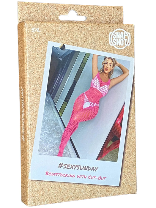 Snapshot - #sexysunday - Catsuit - Bodystocking - One Size - Roze-Erotiekvoordeel.nl