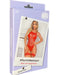 Snapshot - #shutupanddress - Visnet Body met Strass steentjes - One Size - Rood-Erotiekvoordeel.nl