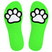 SneakXX - Sneaker Sokken PAW - Neon Groen-Erotiekvoordeel.nl