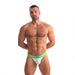 Sport Fucker Jersey - Jockstrap - Groen/Wit-Erotiekvoordeel.nl