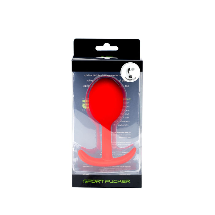 Sport Fucker - Thunder Plug Medium - Rood-Erotiekvoordeel.nl