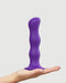 Strap-On-Me - Anaal Dildo/Buttplug Geisha Balls Met Losse Roterende Balletjes - Paars-Erotiekvoordeel.nl