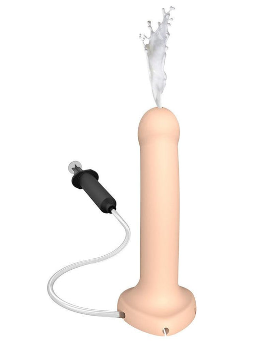 Strap-On-Me - Dildo Met spuit mogelijkheid - Lichte Huidskleur-Erotiekvoordeel.nl