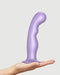 Strap-On-Me - G-spot En P-spot Dildo - Metallic Lila-Erotiekvoordeel.nl