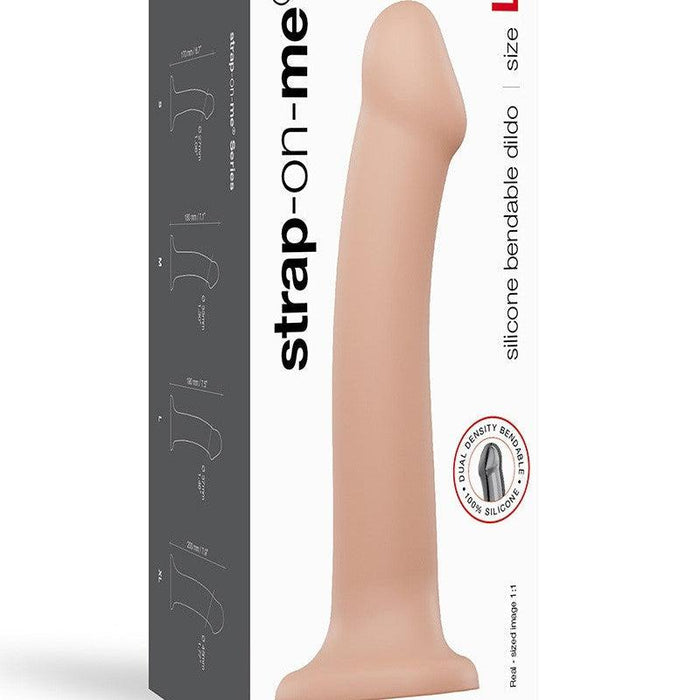 Strap-On-Me - Semi-Realistische Dildo Met Zuignap - Lichte Huidskleur-Erotiekvoordeel.nl