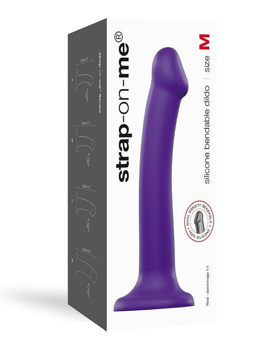 Strap-On-Me - Semi-Realistische Dildo Met Zuignap - Paars-Erotiekvoordeel.nl