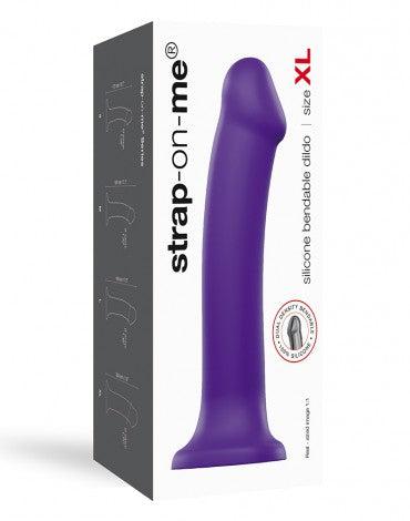 Strap-On-Me - Semi-Realistische Dildo Met Zuignap - Paars-Erotiekvoordeel.nl