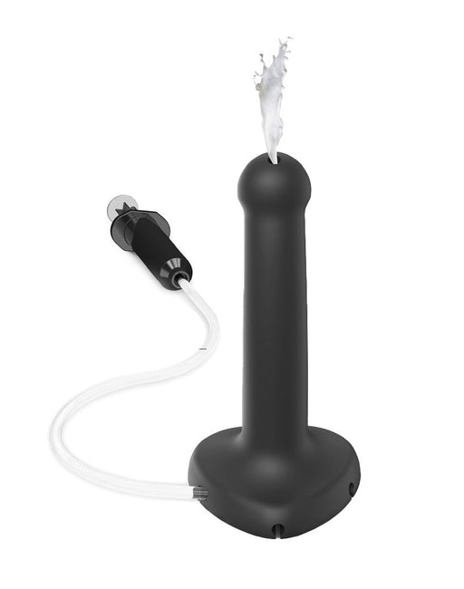 Strap-On-Me - Squirting Cum Dildo - Spuitende Dildo - Maat S - Zwart-Erotiekvoordeel.nl