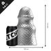 Stretch'r - Scaly - XXL Buttplug - Gun Metal Zilver-Erotiekvoordeel.nl