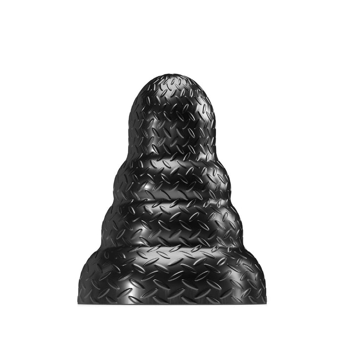 Stretch'r - Tripole - XXL Buttplug - Zwart Metallic-Erotiekvoordeel.nl