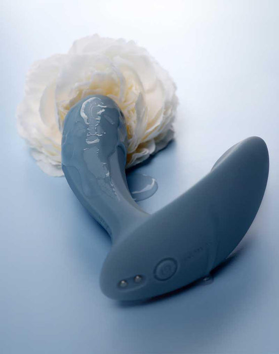 Svakom - Erica - Draagbare Vibrator Met App Control - Twee Motoren - Lichtblauw-Erotiekvoordeel.nl