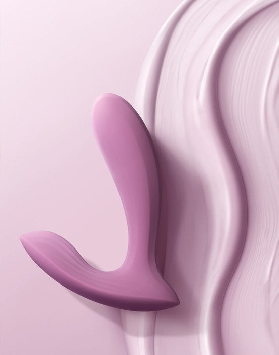 Svakom - Erica - Draagbare Vibrator Met App Control - Twee Motoren - Lichtroze-Erotiekvoordeel.nl