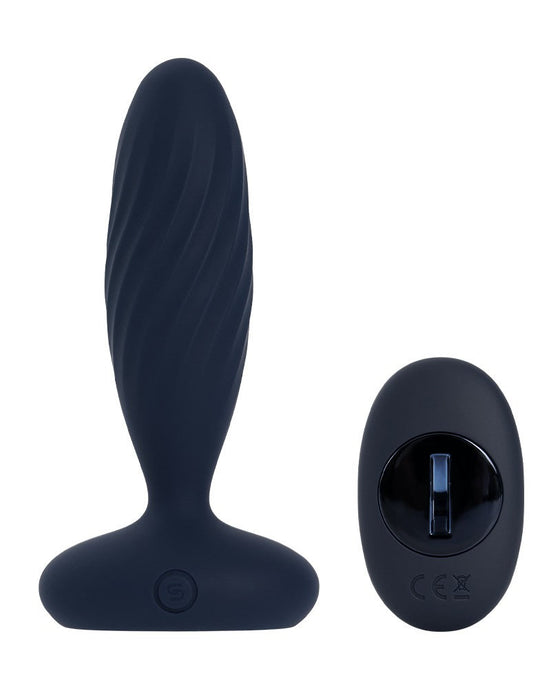 Svakom - Jordan - Stotende Anaal Vibrator - Met App Control - Marine Blauw-Erotiekvoordeel.nl