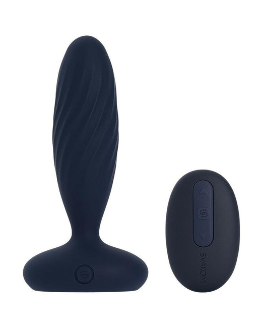 Svakom - Jordan - Stotende Anaal Vibrator - Met App Control - Marine Blauw-Erotiekvoordeel.nl