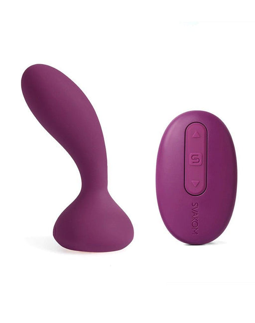 Svakom - Julie - Prostaat Vibrator Met Afstandsbediening - Paars-Erotiekvoordeel.nl