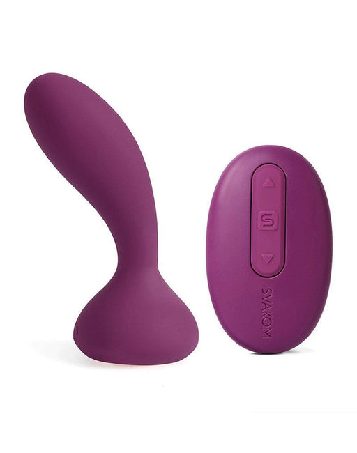 Svakom - Julie - Prostaat Vibrator Met Afstandsbediening - Paars-Erotiekvoordeel.nl