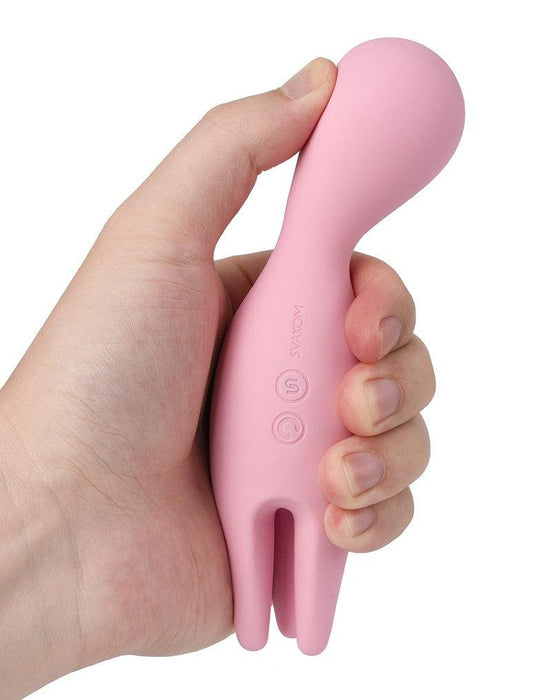 Svakom - Nymph - G-Spot Vibrator en Clitoris Stimulator - Roze-Erotiekvoordeel.nl