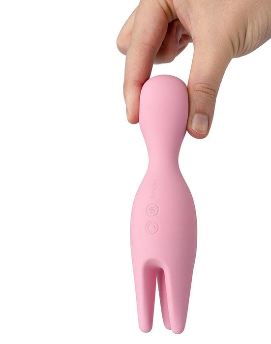 Svakom - Nymph - G-Spot Vibrator en Clitoris Stimulator - Roze-Erotiekvoordeel.nl