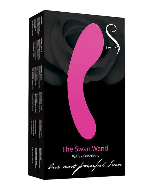 Swan - Wand Vibrator Oplaadbaar - Roze-Erotiekvoordeel.nl